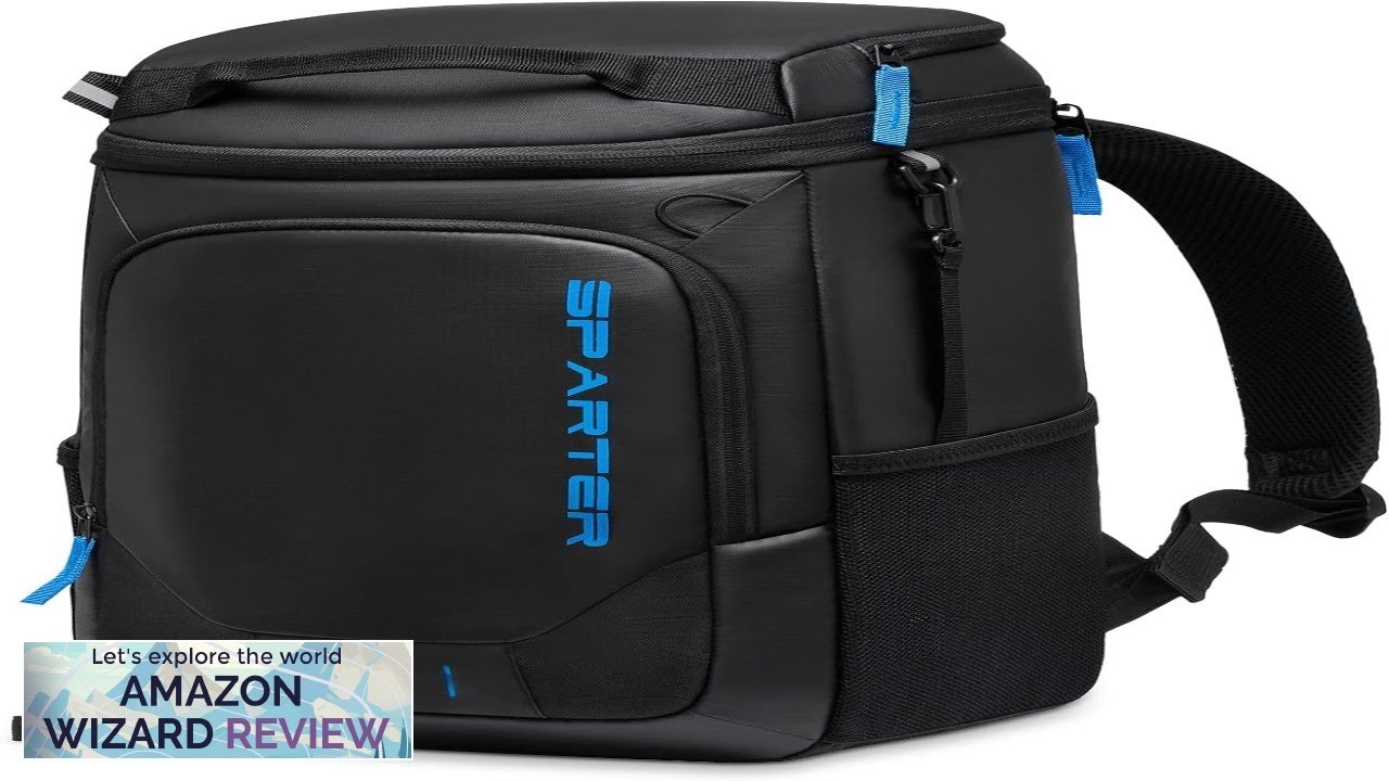Backpack Cooler Insulated Leak Proof 30/45 Cans 2 Insulated Compartments Thermal Bag Review