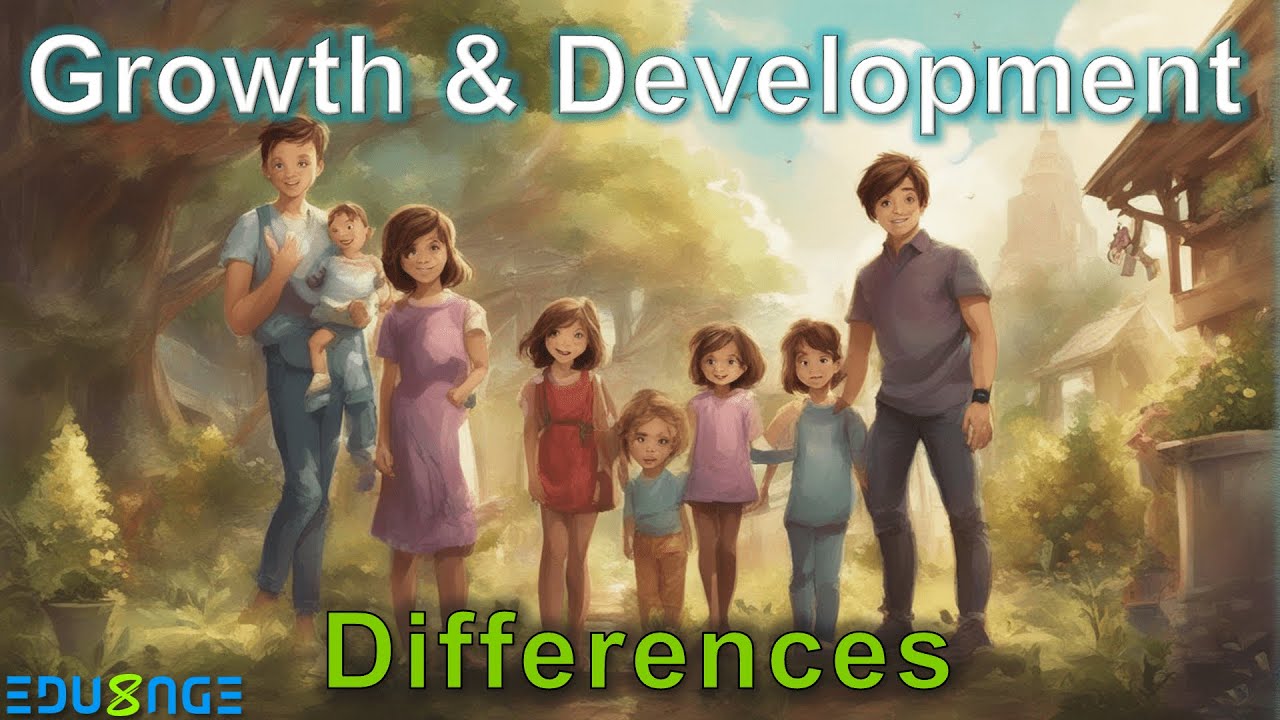 Simply Explained! | Differences Between Growth & Development