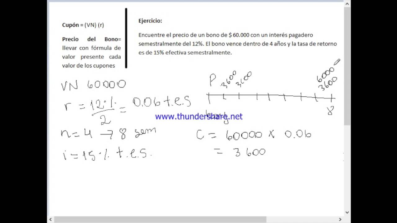Bonos (Ejercicio)