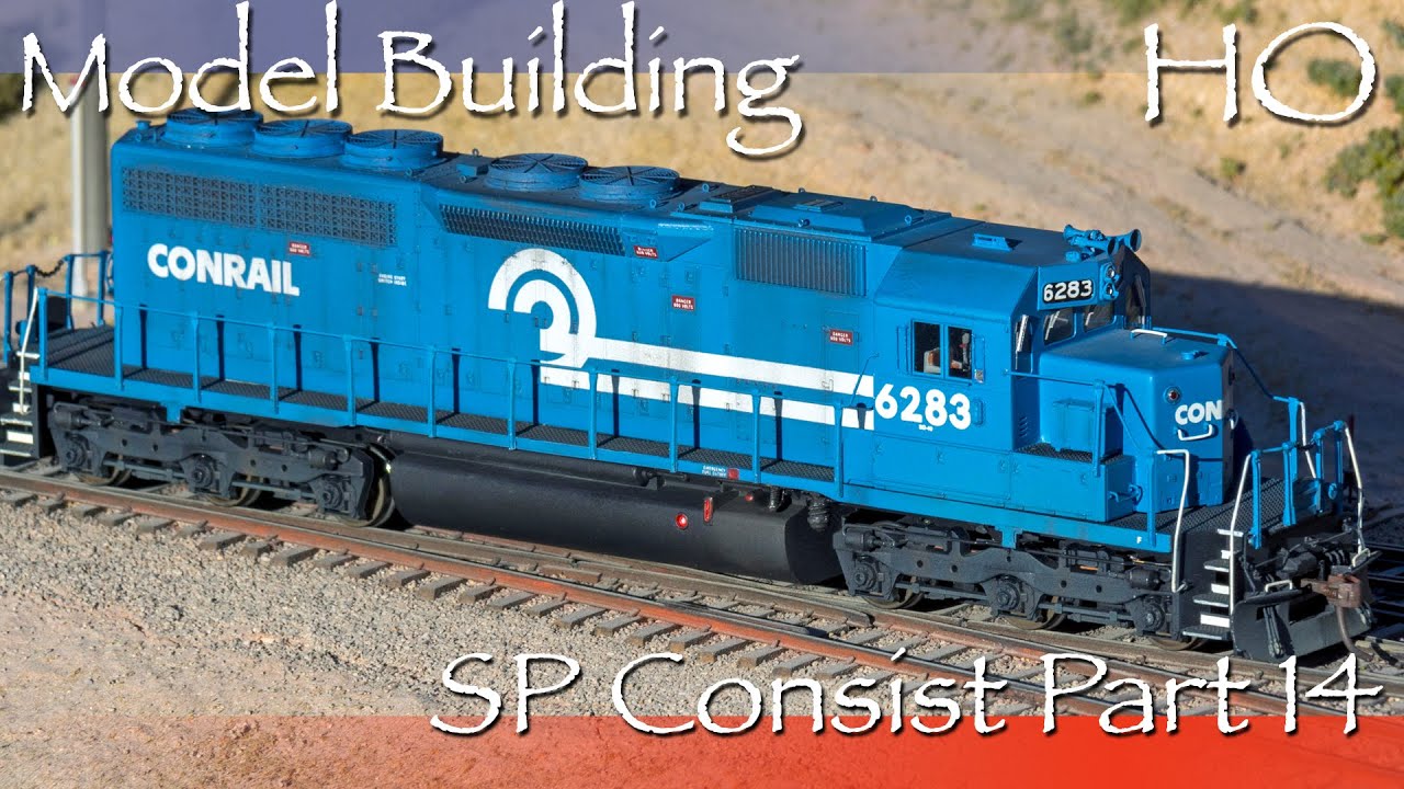 Построение модели HO SP Consist Build 14 — Программирование DCC и согласование скорости