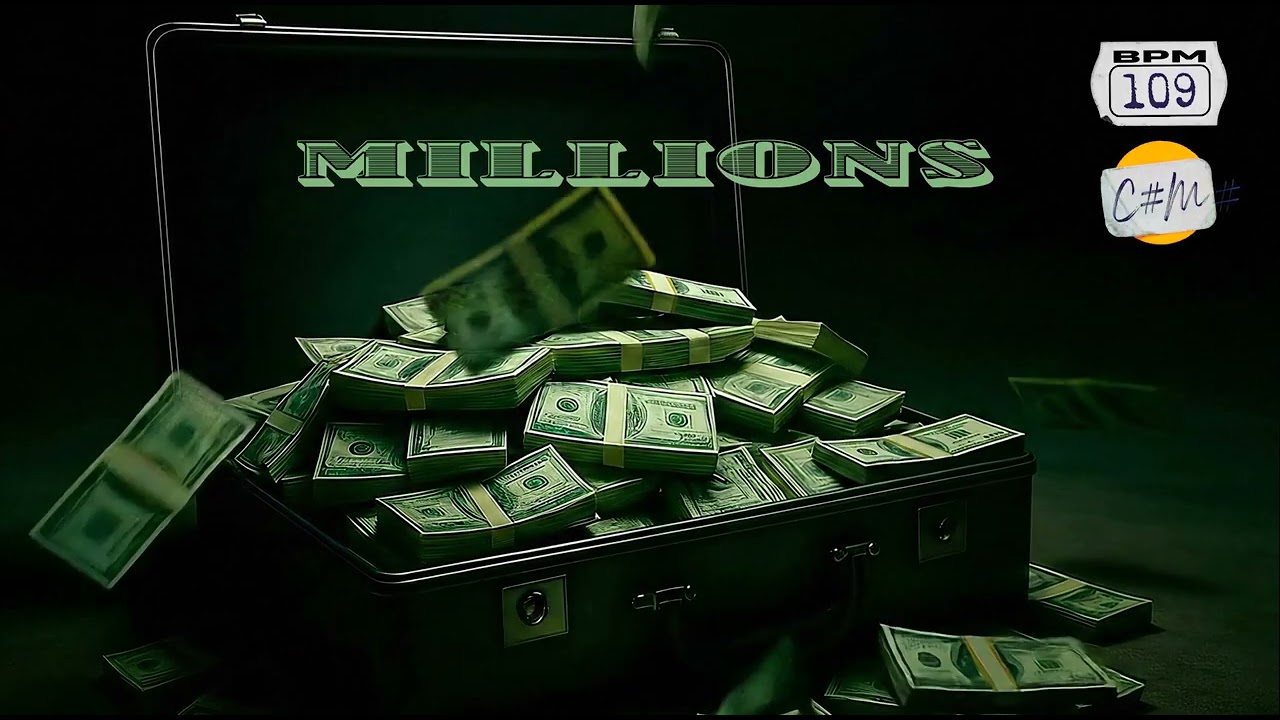 MILLIONS – Hustler Trap Visualizer | 109 BPM | Luxury Ambition Beat