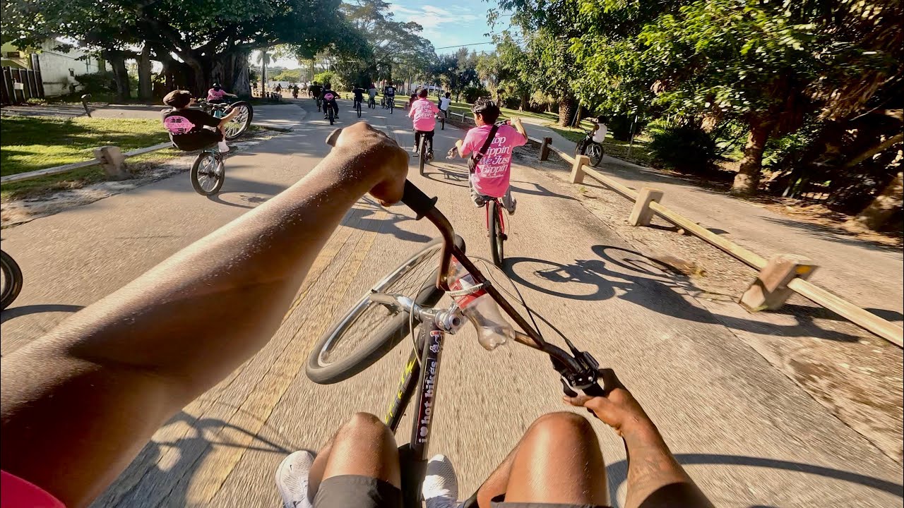 Wheelies GONE RIGHT at The Breast Cancer Awareness Rideout! 