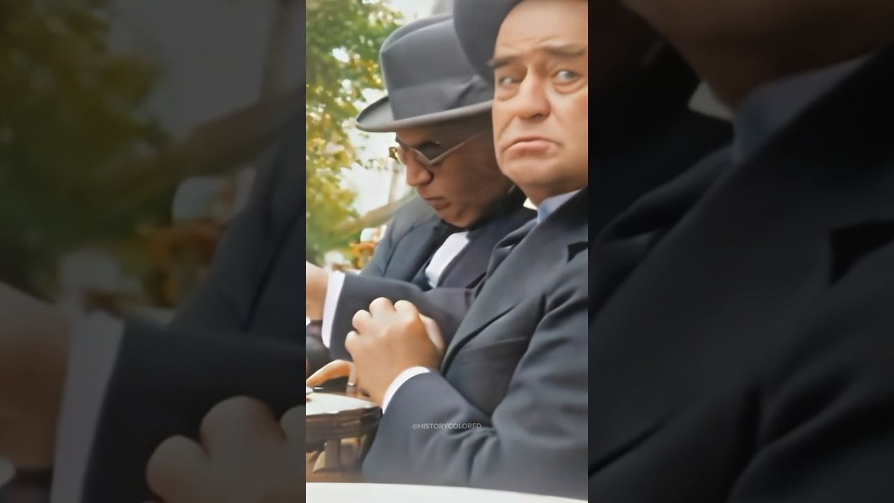 At the Caf&eacute; in Paris in the 1920s - Restored Footage