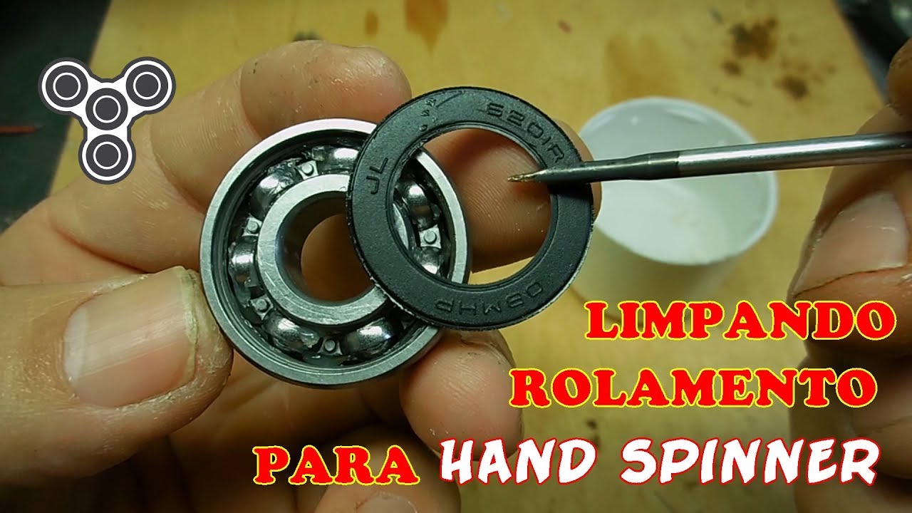Como limpar Rolamento para Hand Spinner !