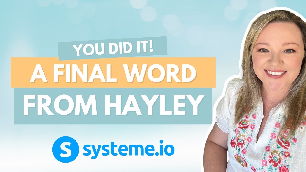 Final Word from Hayley