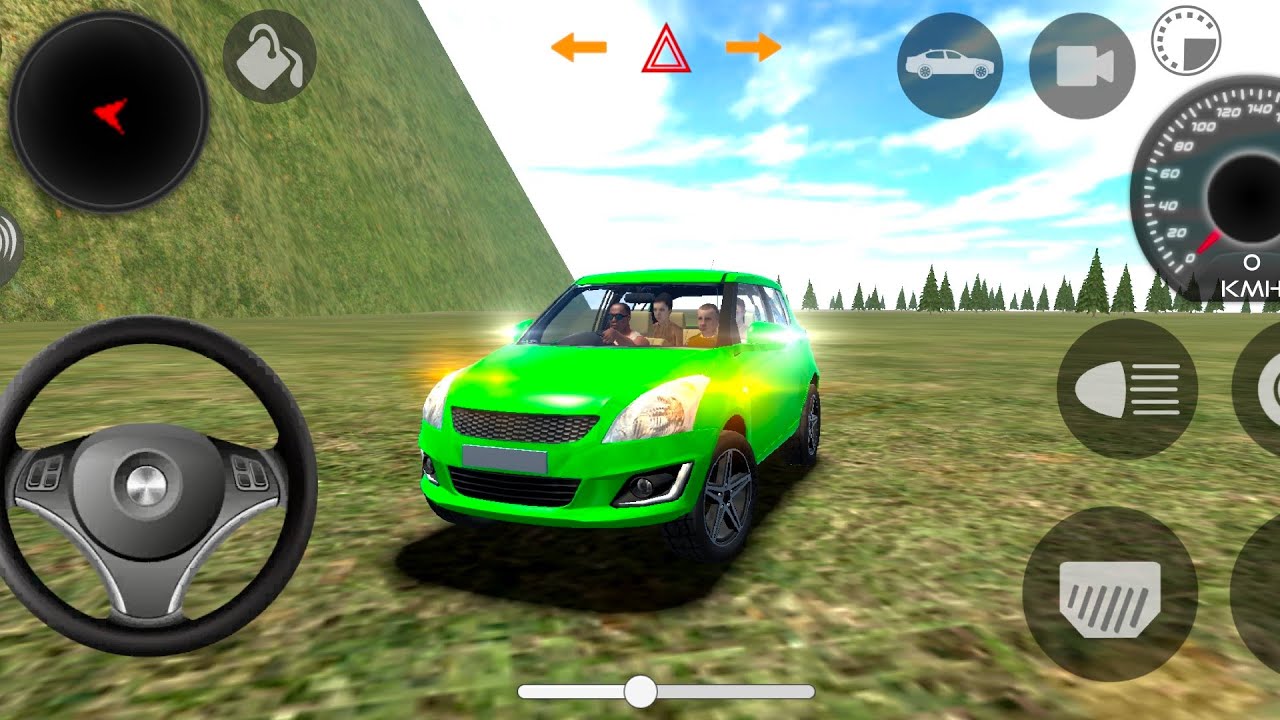 Car simulator game 3D 😱👿 play android car name in comments 