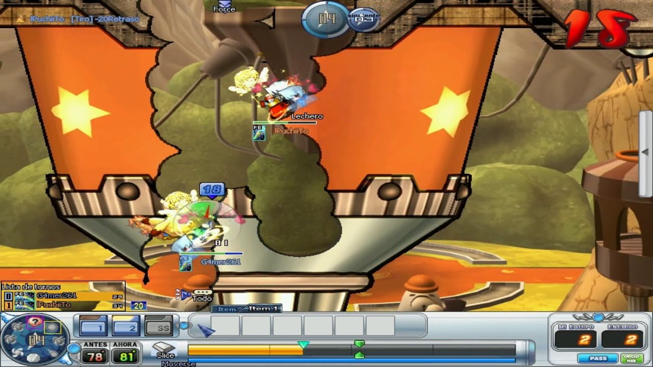 Gunbound Latino →   Tiburón vs Raon