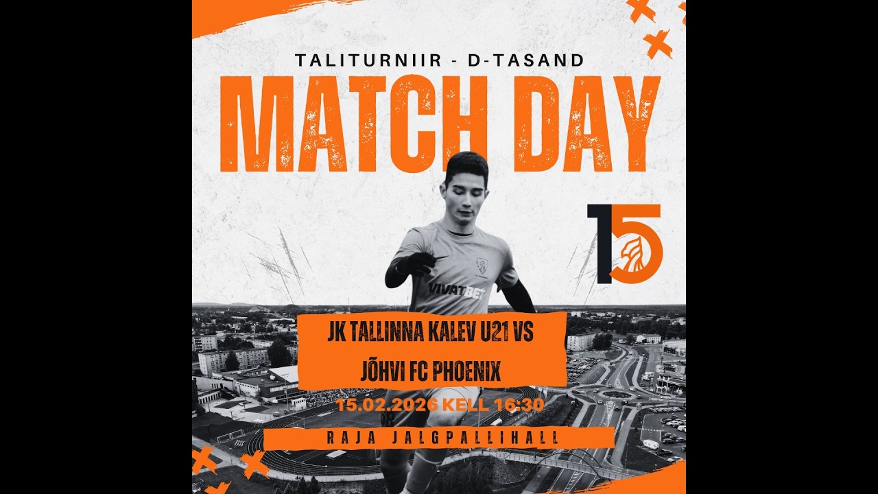 Taliturniir - D-tasand: JK Tallinna Kalev U21 vs Jõhvi FC Phoenix