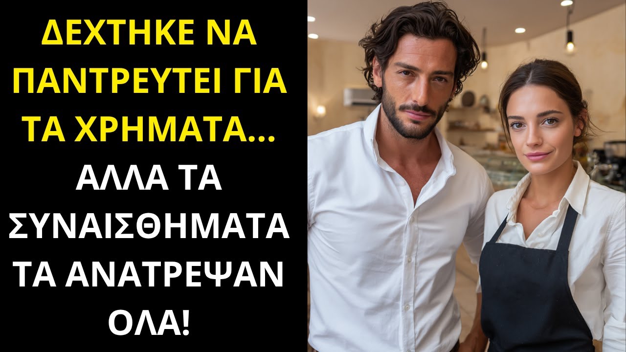 ΔΕΧΤΗΚΕ ΝΑ ΠΑΝΤΡΕΥΤΕΙ ΓΙΑ ΤΑ ΧΡΗΜΑΤΑ… ΑΛΛΑ ΤΑ ΣΥΝΑΙΣΘΗΜΑΤΑ ΤΑ ΑΝΑΤΡΕΨΑΝ ΟΛΑ!