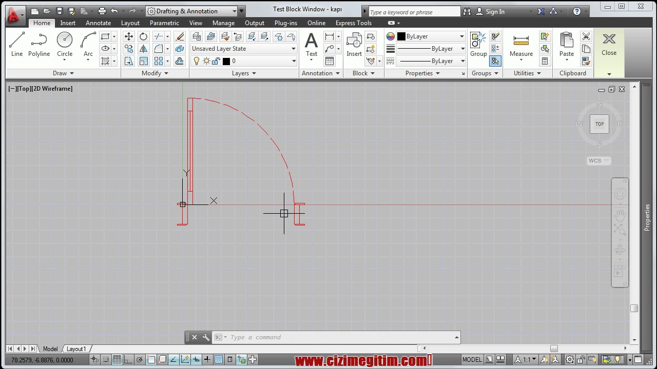 AutoCAD DİNAMİK BLOK (lookup parametresi)