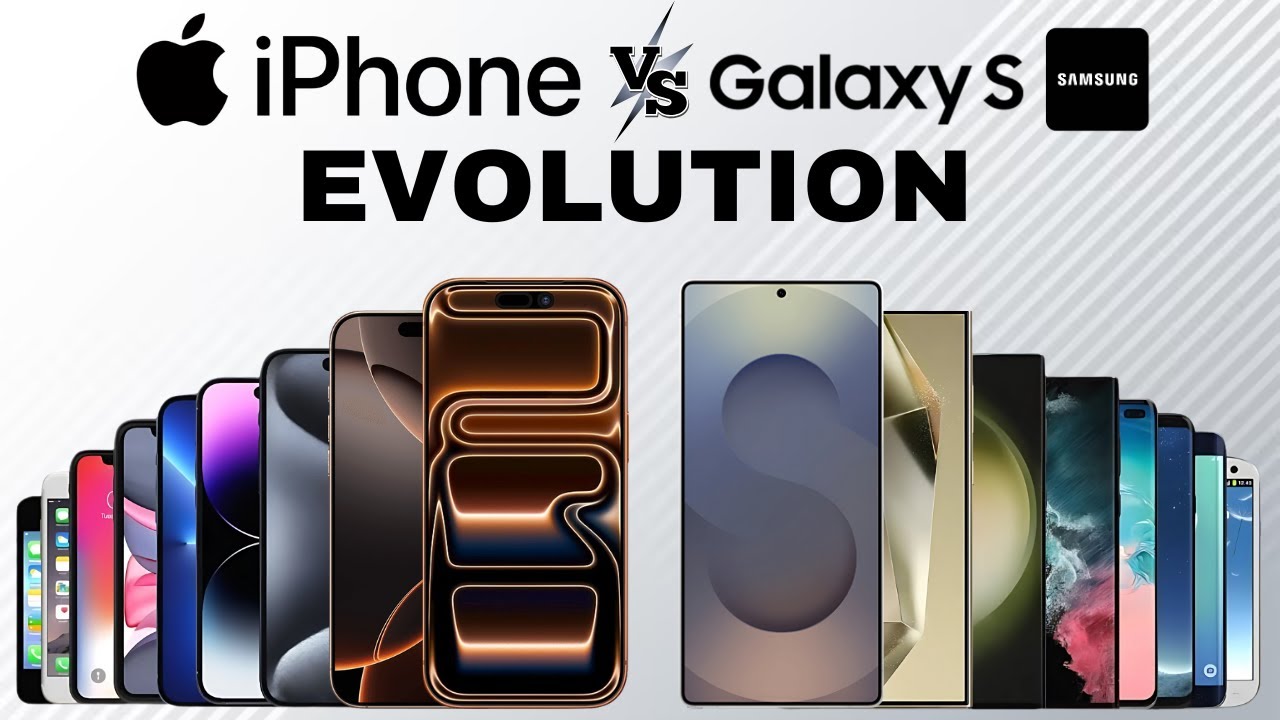 Apple iPhone vs Samsung Galaxy S Series Evolution