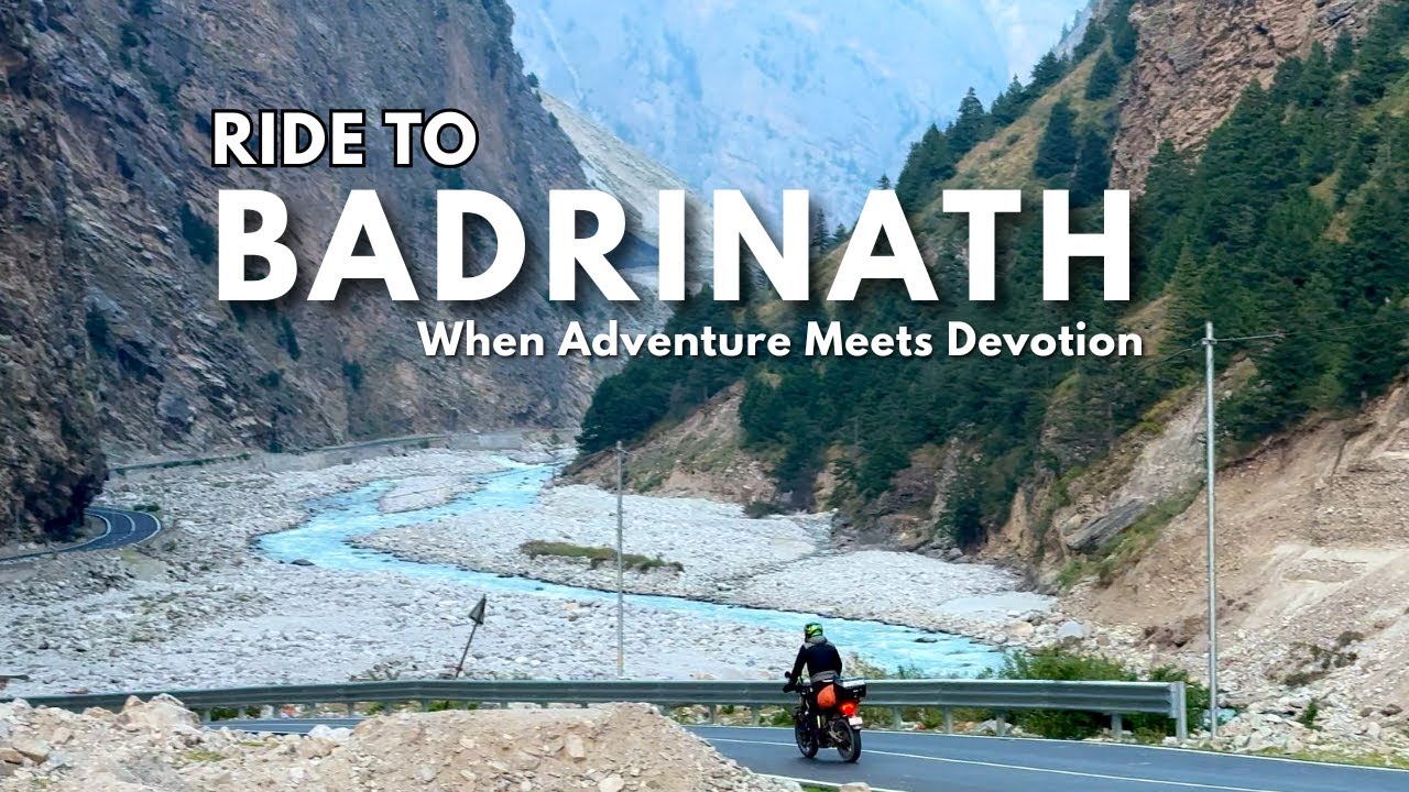 Winter Ride to BADRINATH TEMPLE on Scrambler 400X | Unreal Mountain Views!