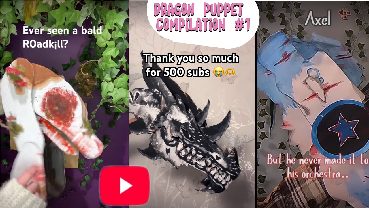 Dragon puppet compilation #1