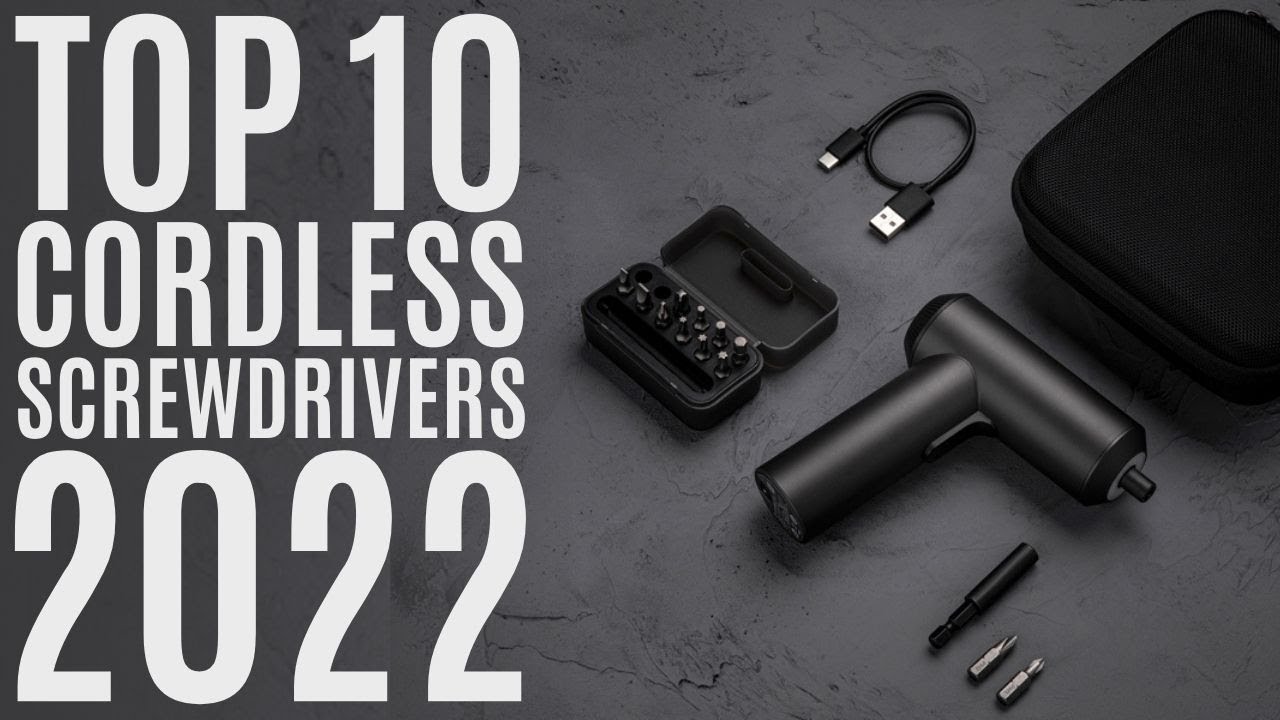Top 10: Best Cordless Screwdrivers of 2022 / Portable Screwdriver, Rechargeable Power Multitool