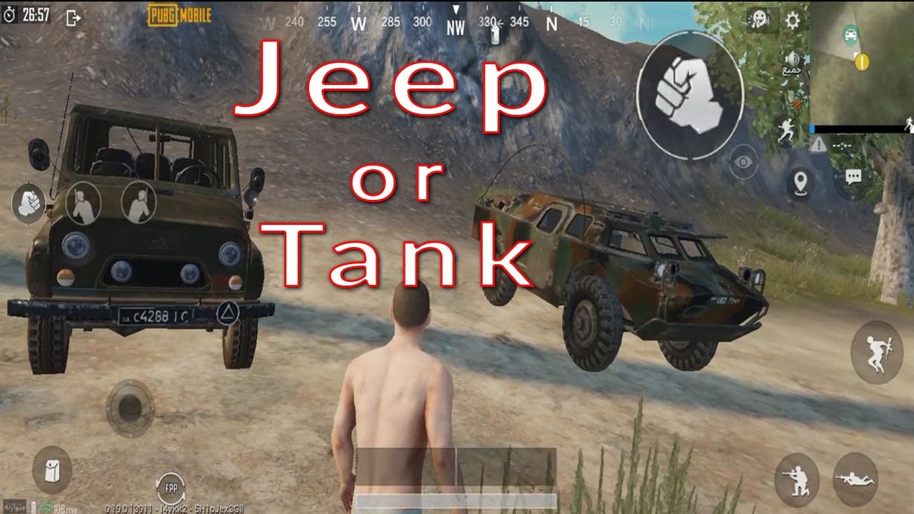 Jeep cars funny Commercial in PUBG MOBILE style
