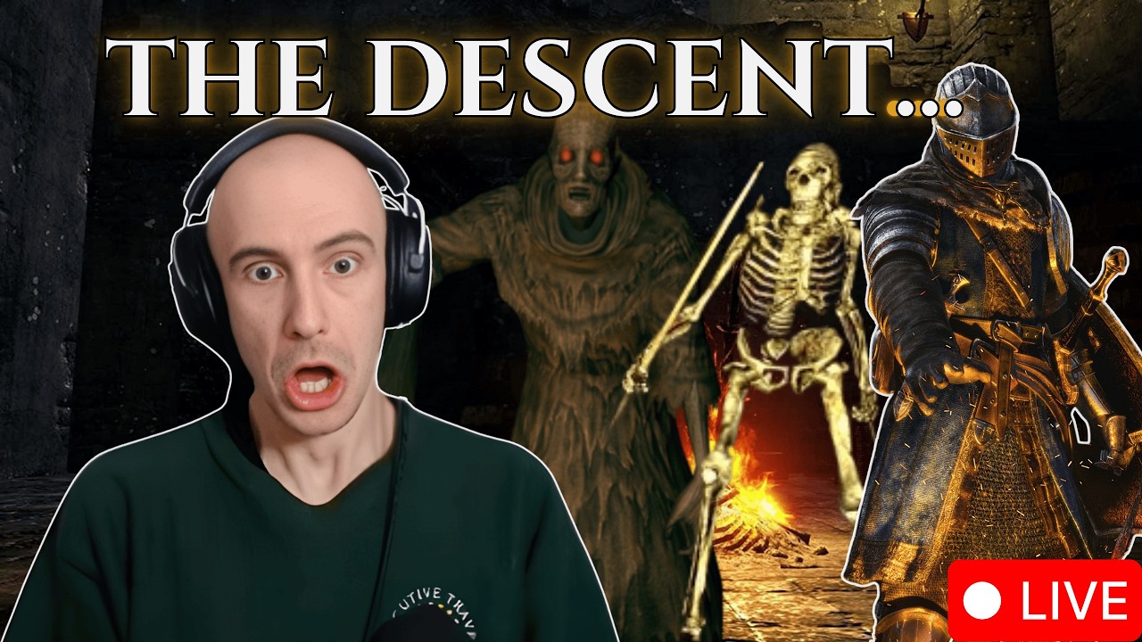 92 Deaths & We Finally Beat the Gargoyles. Solo, No Summons | Dark Souls Blind Part 3