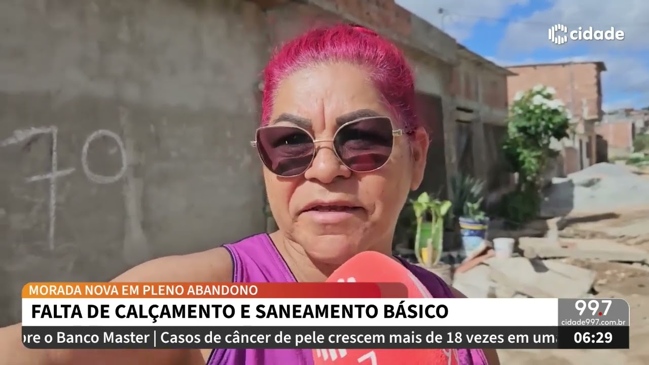 O Povo na Cidade-27.01.26- Falta de calçamento e saneamento tem prejudicado moradores no Morada Nova
