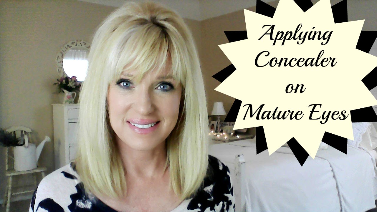 Applying Concealer on Mature Eyes! Less Wrinkles and Lines