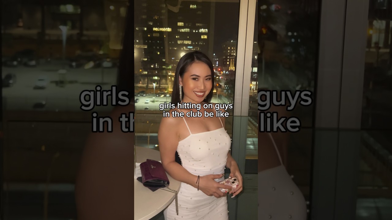 Girls hitting on guys in the club be like 🫣 #club #girls #funny #party #shorts