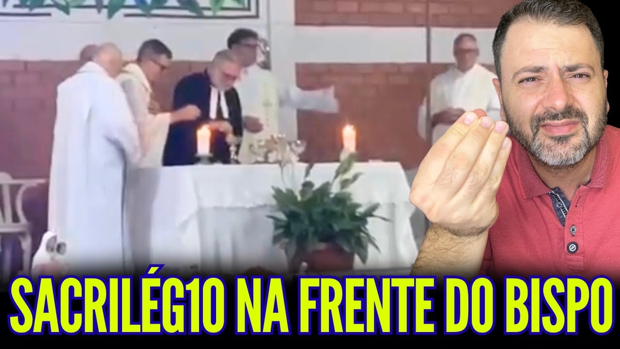 PASTOR LUTERANO COMUNGOU NA MISSA!! O PIOR QUE FOI NA FRENTE DO BISPO!!