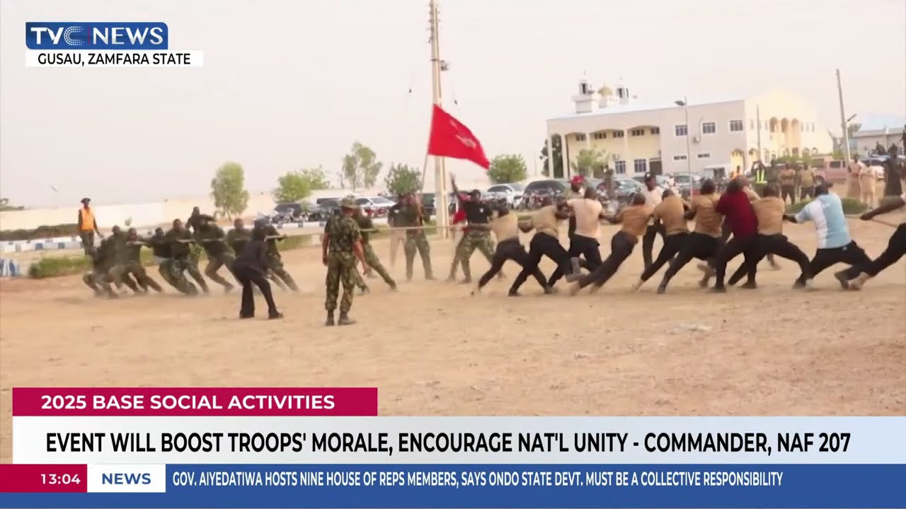 2025 Base Social Activities Will Boost Troops' Morale, Encourage Nat'l Unity - Commander, NAF 207