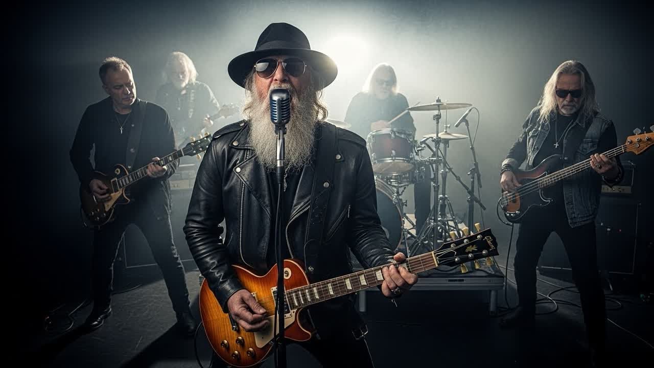 The Animals, ZZ Top, Eric Clapton, Jimi Hendrix Inspired Classic Rock Blues Soul Style