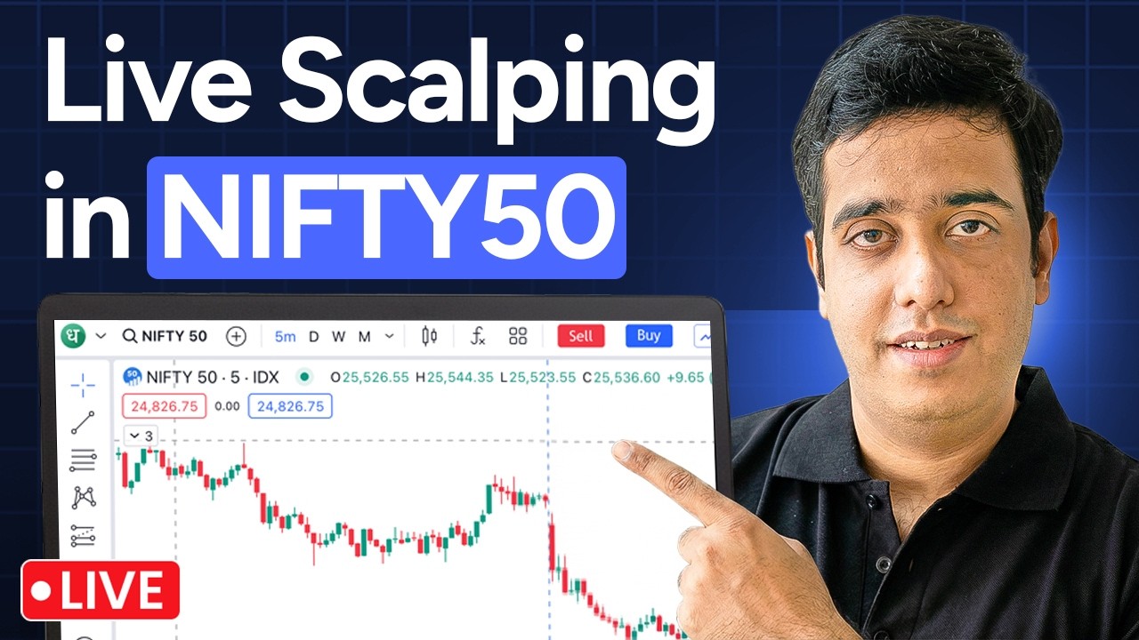 🔴 Live | Pro Scalping Strategy With Manish Sharma