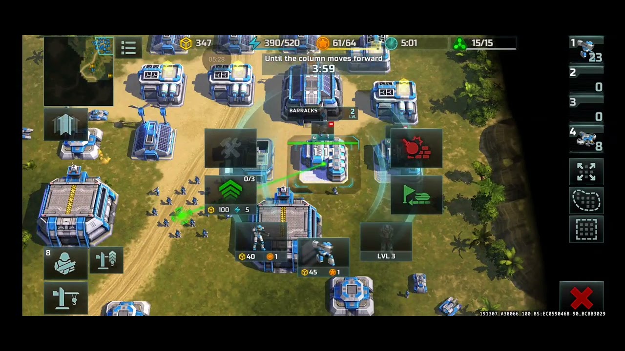Arts Of War 3 level 45 easily 3 star #artofwar3 #gaming 