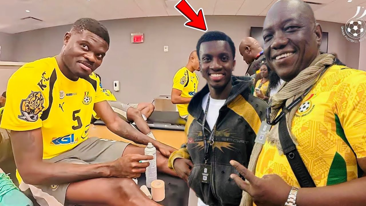 GHANA🇬🇭 vs ENGLAND🏴󠁧󠁢󠁥󠁮󠁧󠁿: Black Stars Camp News, PARTEY ready! Eddie NKETIAH spotted & All