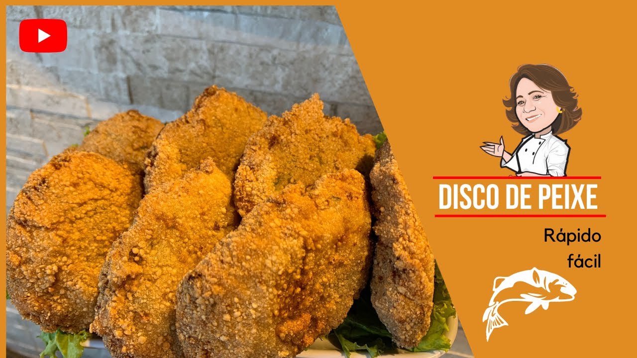 Disco de Peixe | Petisco Delicioso | Rápido e Fácil
