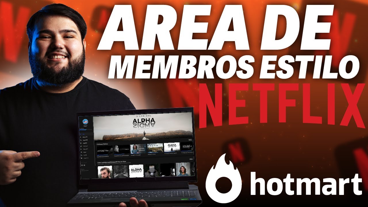 Como Criar Uma Area de Membros Estilo Netflix Na Hotmart (Passo a passo) 2025