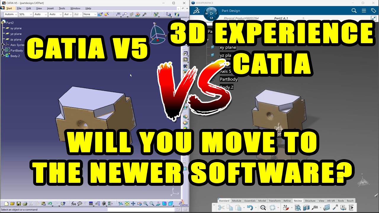CATIA V5 or 3DExperience CATIA?