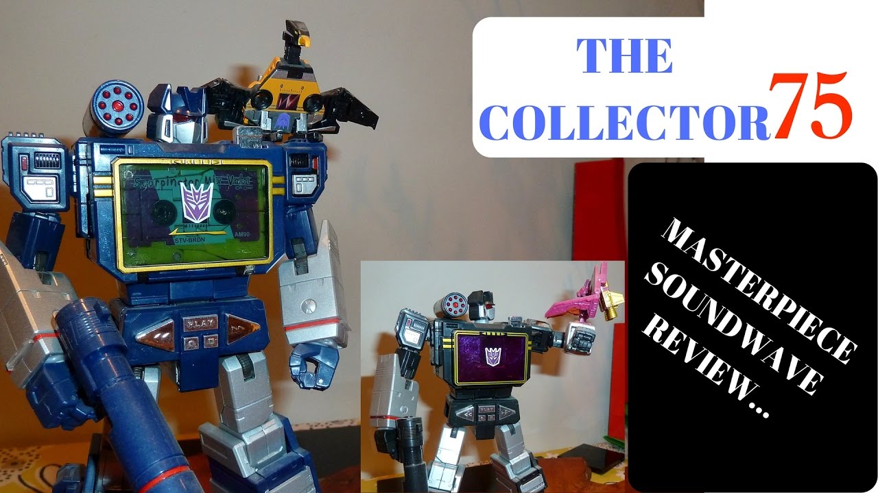 Transformers Masterpiece SOUNDWAVE Review & Comparrison With MP SOUNDBLASTER