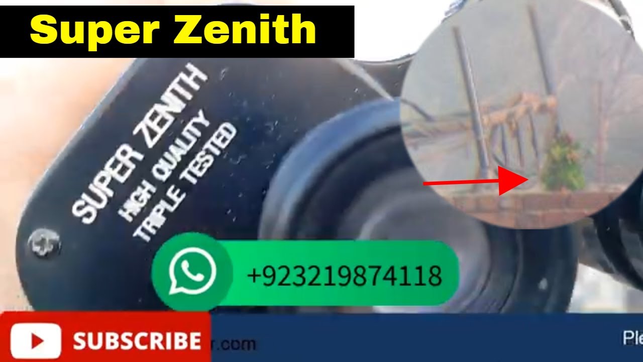 Super Zenith 20x50 Binocular Zoom Test