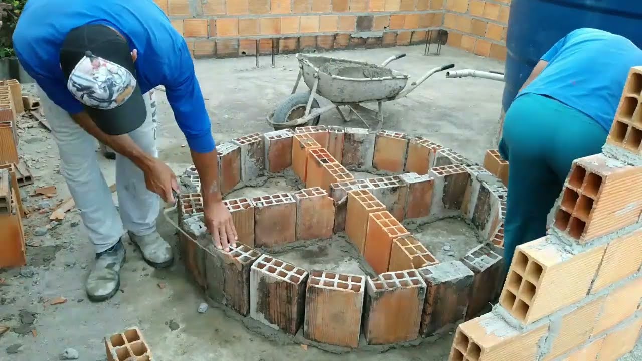 COMO FAZER BASE PARA COLOCAR TANQUE DE 2000 LITROS DE ÁGUA 😱◉‿◉