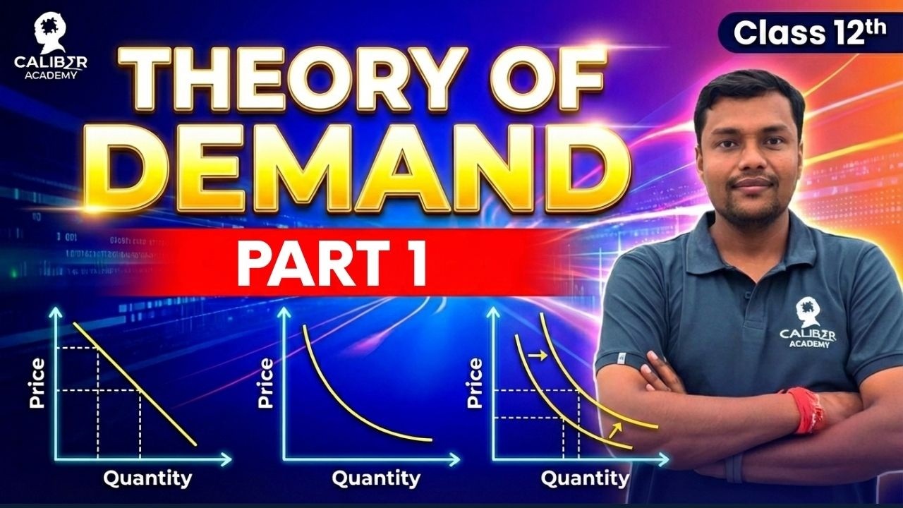 Theory Of Demand | Part 1 | Class 12th RBSE | By Akhilesh Sir | Caliber Academy