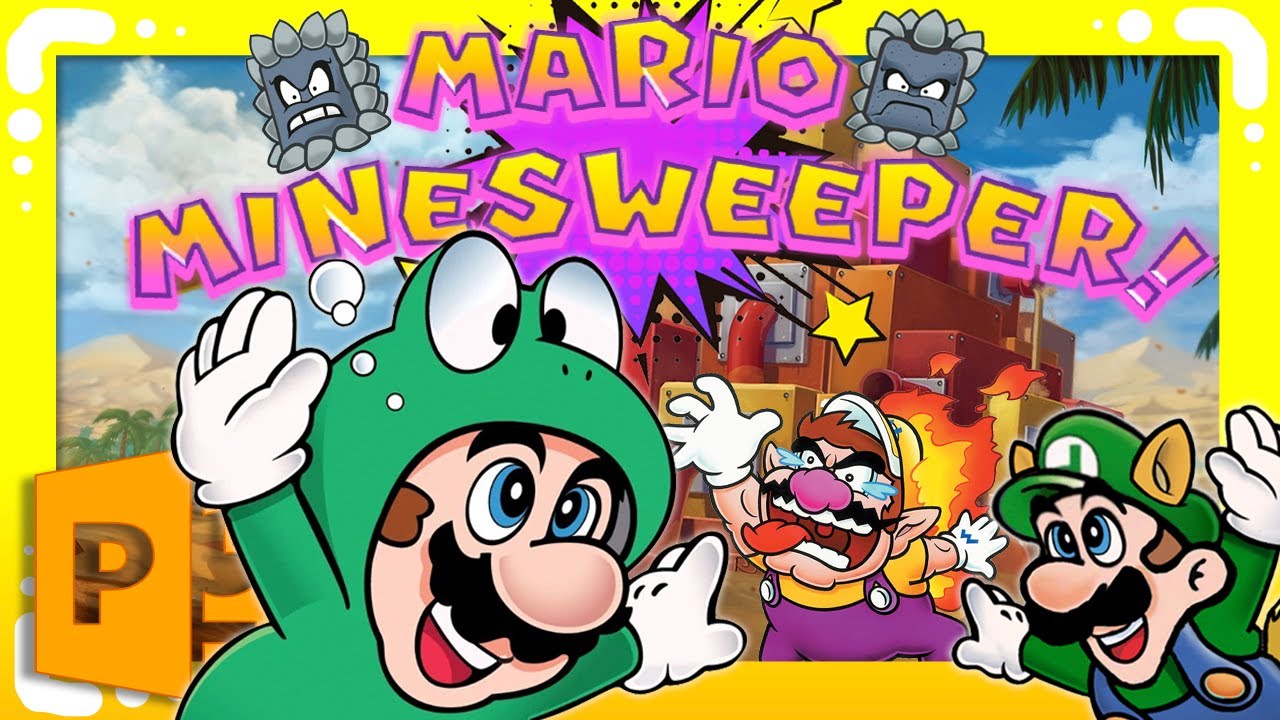 Mario Minesweeper - PowerPoint Games For Teaching
