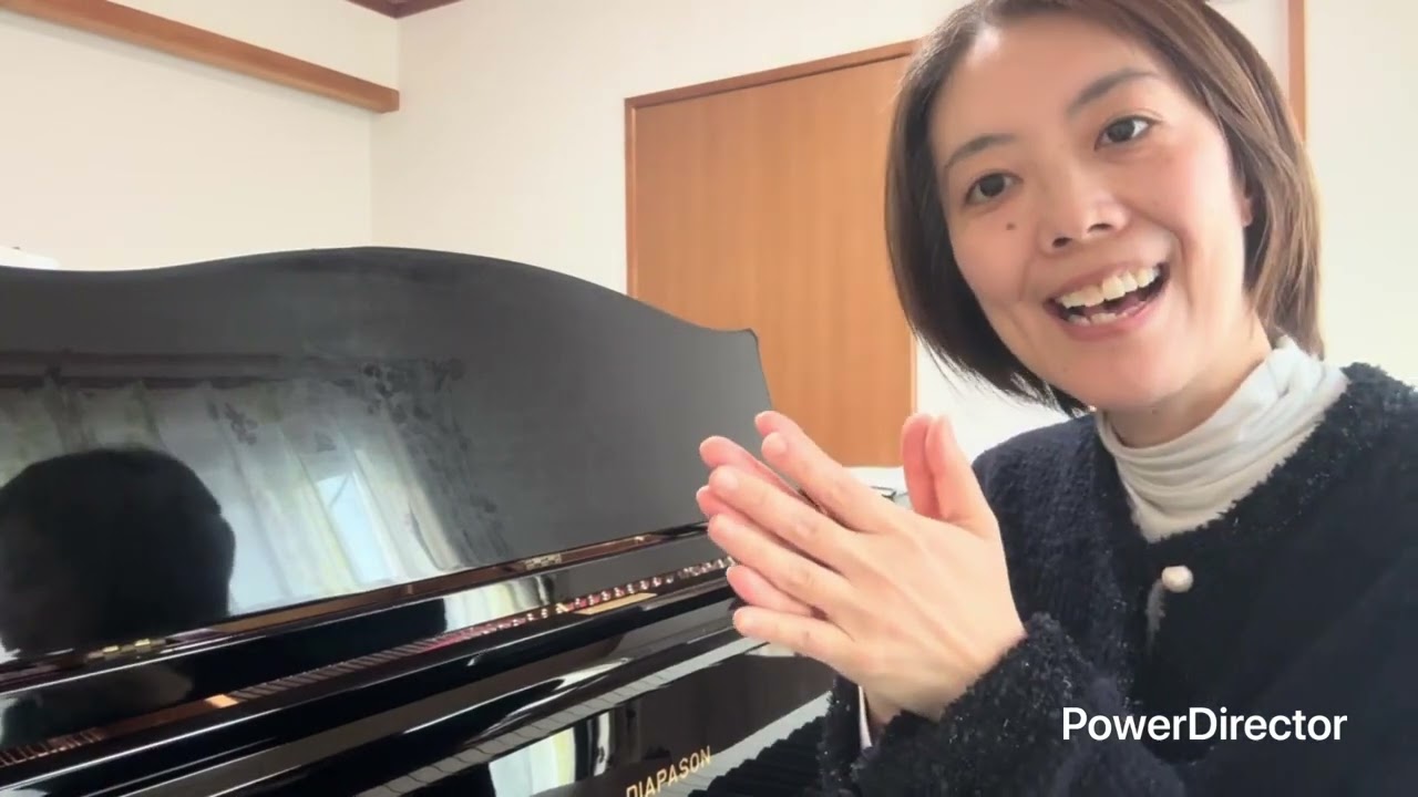 チューリップのリズム手遊び