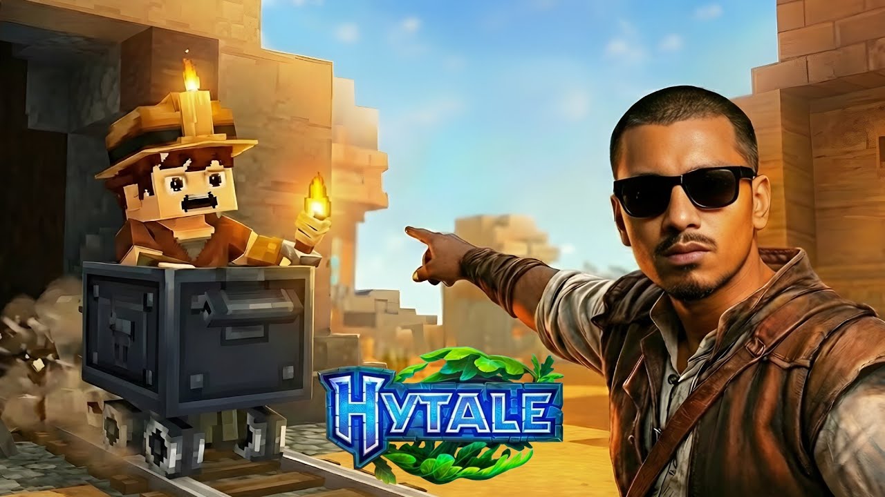 CRAZY LOOT FROM CAVE MINING | HYTALE 