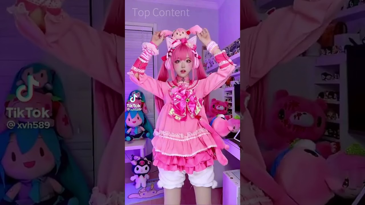 Top 3 Super Cute Anime Kawaii Neko Cat Girls - TikTok Catgirl/Neko Cosplay
