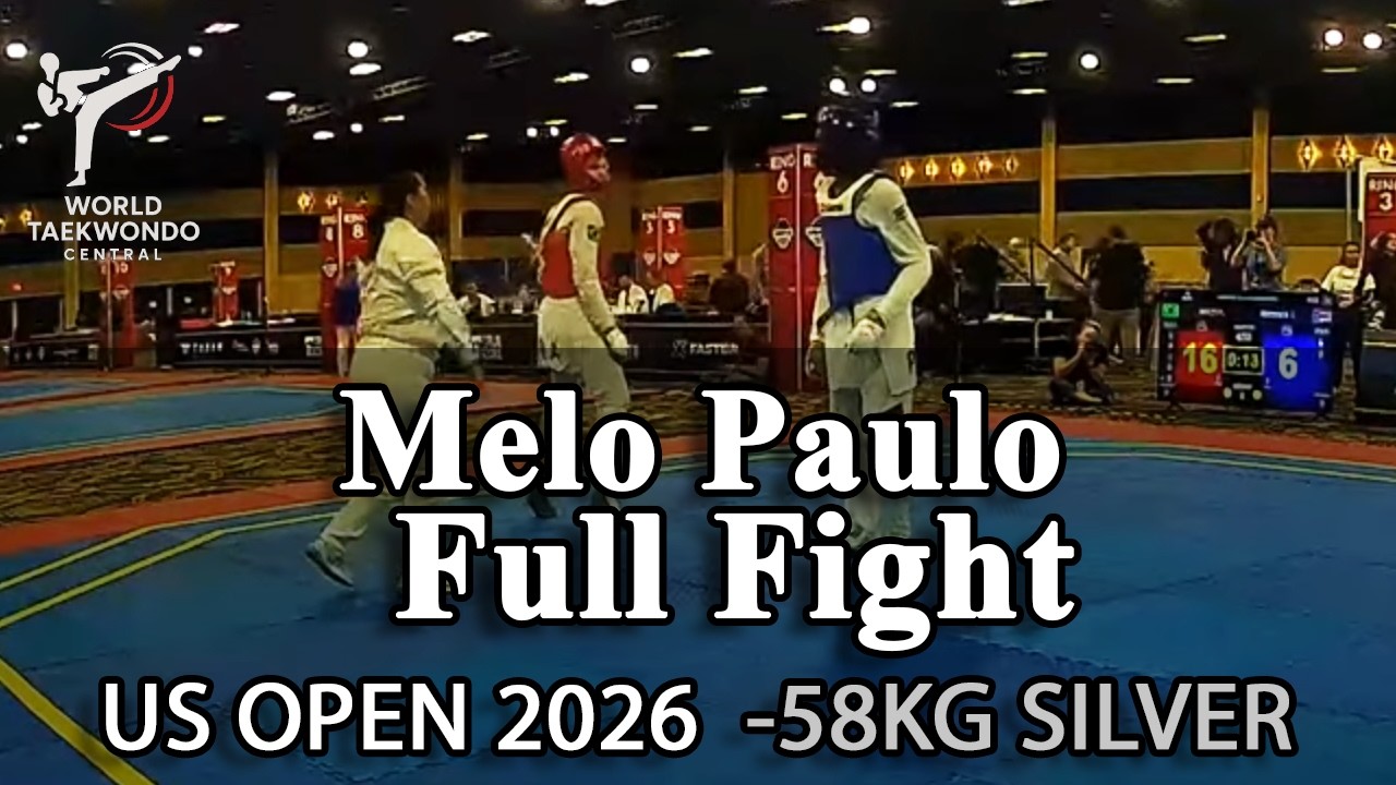 Melo Paulo | Taekwondo US OPEN 2026 | -58 SILVER Medalist