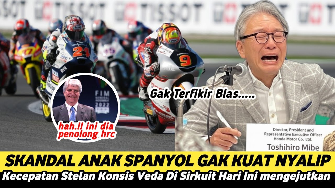 DIREKTUR HONDA KAGET PARAH!! VEDA INCAR TAPI MENANG TELAK, kelas debutan Indo Rajai bandar Juara