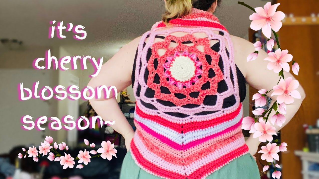 Crocheting a Cherry Blossom Inspired Set (Part 1)
