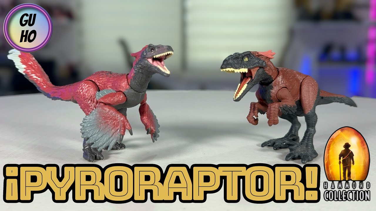 🐦‍🔥 Llego el nuevo PYRORAPTOR HAMMOND COLLECTION | Jurassic World Dominion | MATTEL | GUHOVERSO