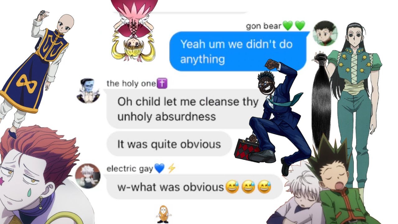 HXH TEXTS - Part 2 of Illumi is missing something ft. a little bit of feitan, Killugon - Read desc.