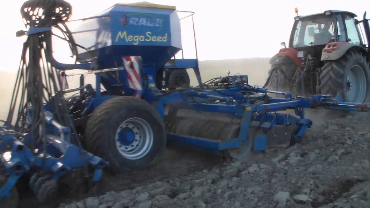 Siew pszenicy 2013 //Same//Rabe MegaSeed\\