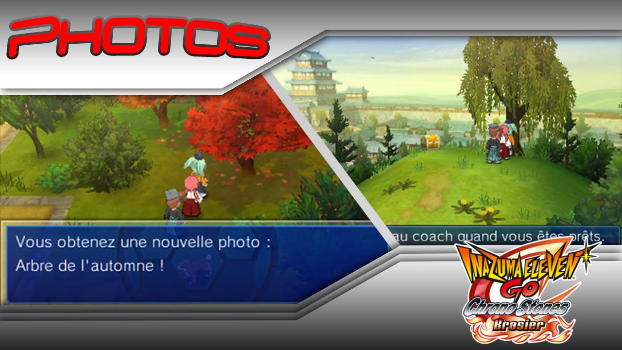 Récupérer les 100 Photos pour Flora | Inazuma Eleven Go Chrono Stones: Brasier et Tonnerre