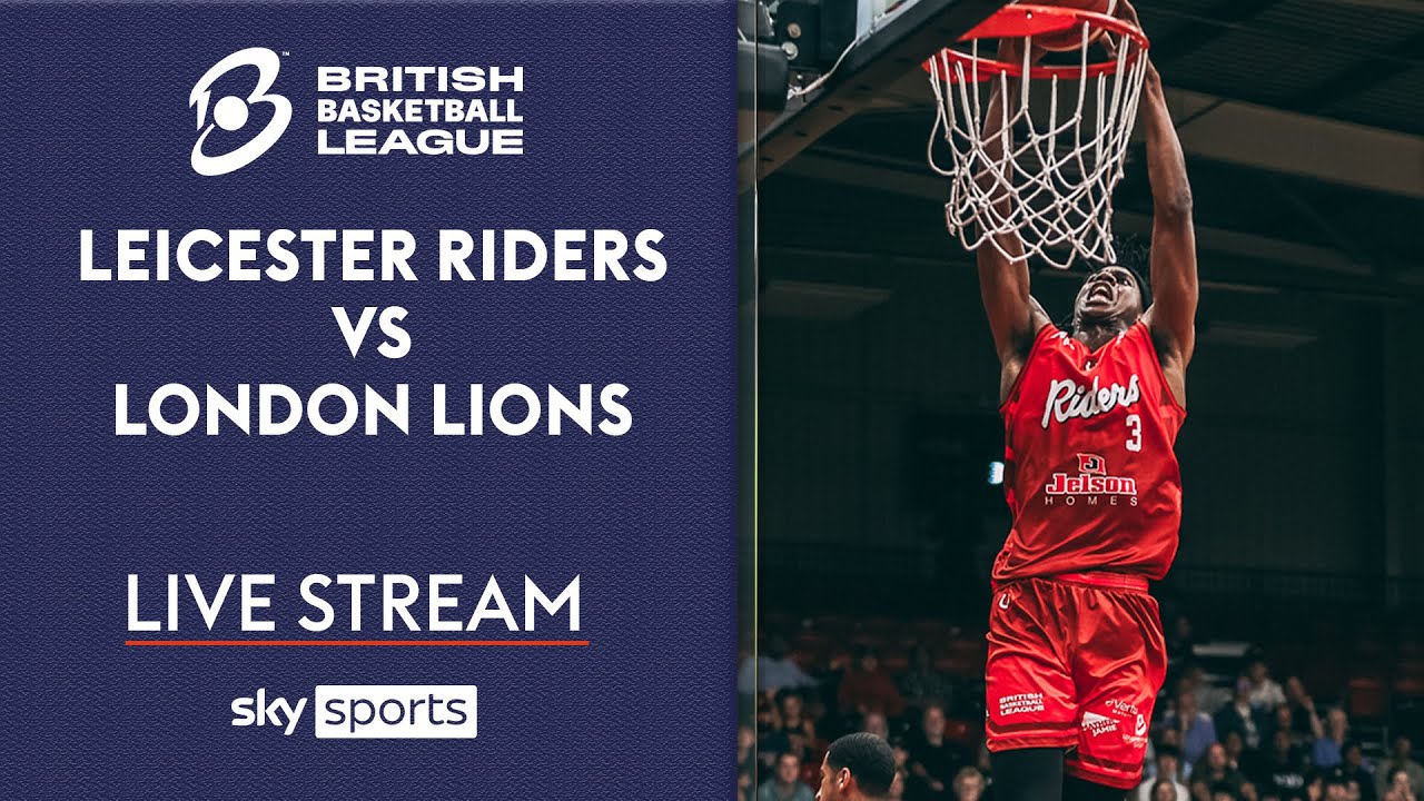 LIVE British Basketball League! | Leicester Riders vs London Lions
