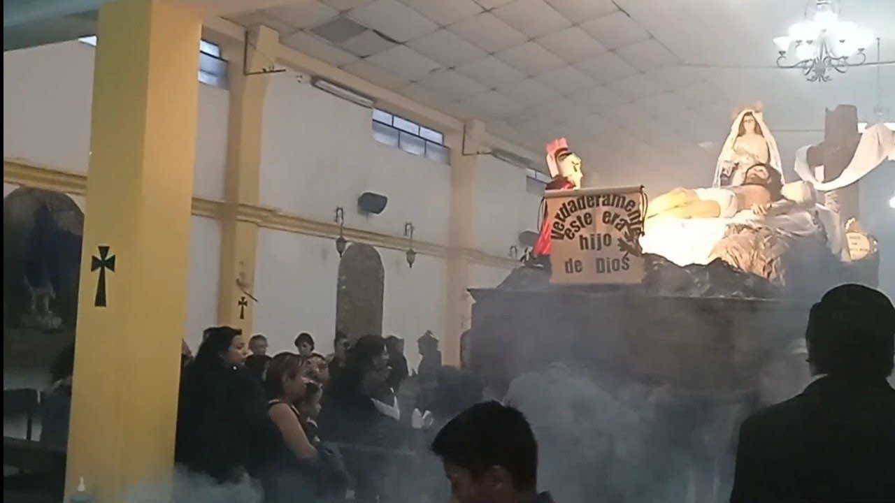 Descendimiento de la Cruz, Unción y Santo Entierro de la Parroquia Jesús de Ascensión Lo de Bran 1