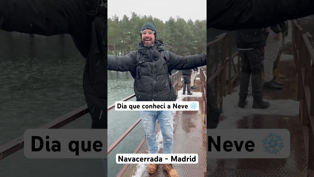 Dia que conheci a Neve ❄️ 